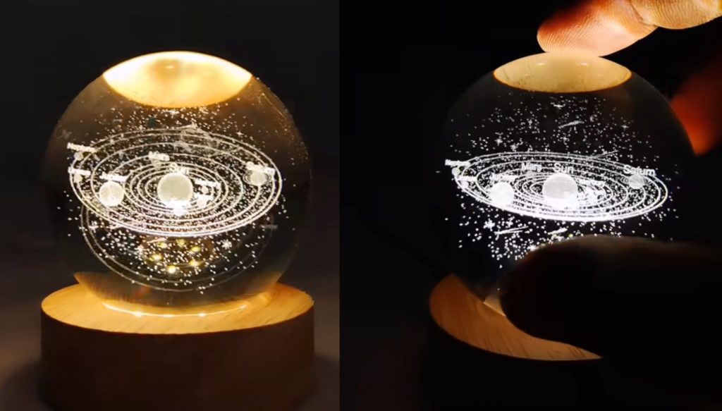 Illuminate Your World with the Enchanting Crystal Ball Night time Mild