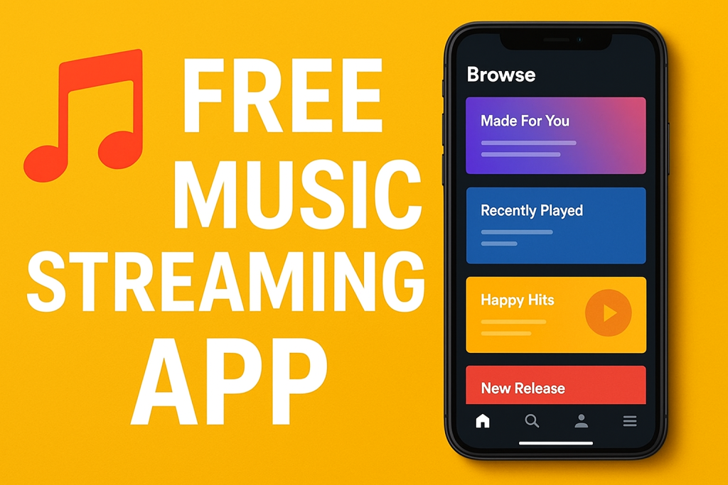 Discover Unlimited Music with a Free Music Streaming App